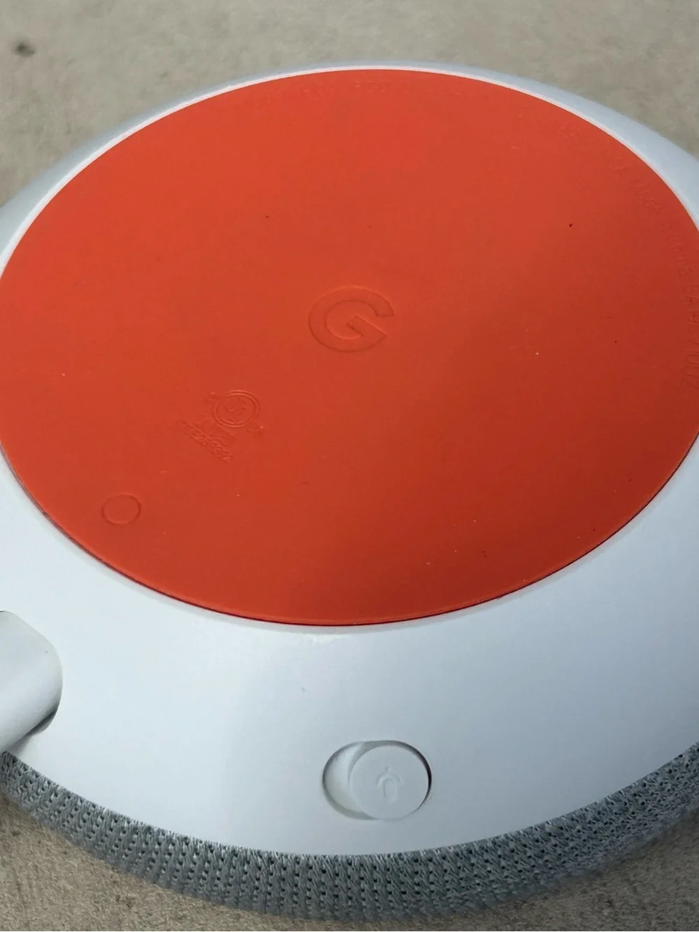 Google Home Mini Smart Speaker Assistant - Chalk (H0A)(Gen 1)-Tested